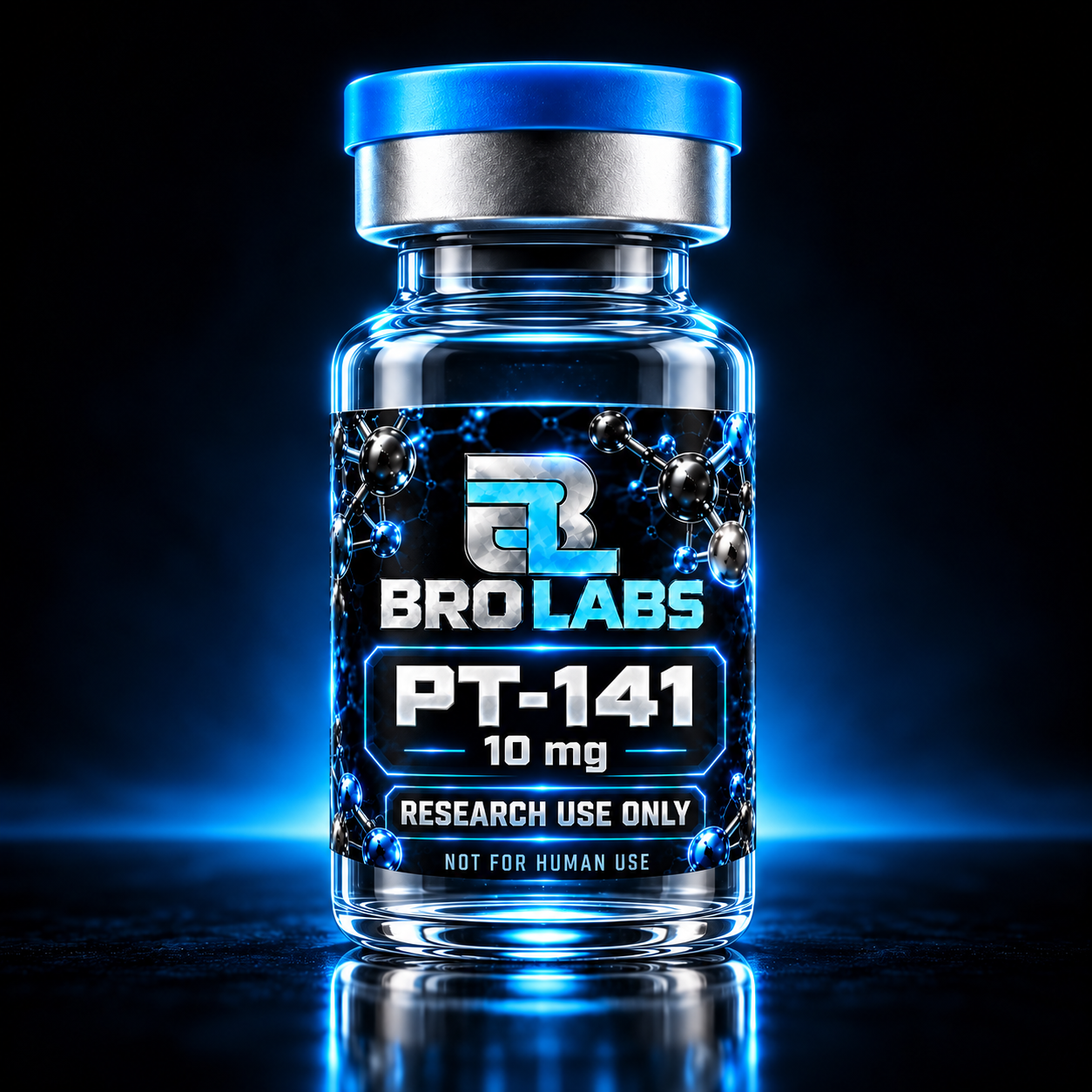 PT-141 10 mg Bro Labs packaging illustration