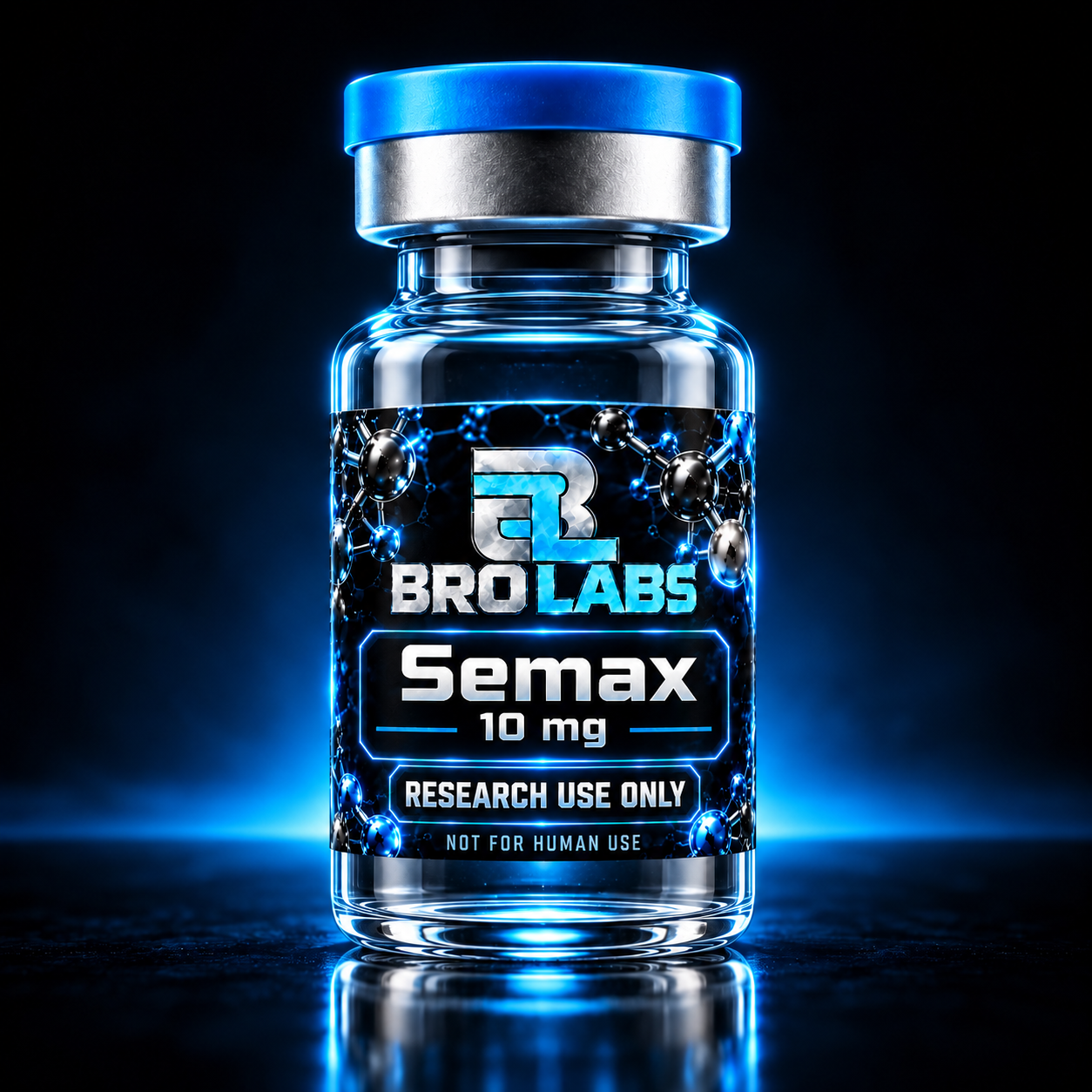 Semax 10 mg Bro Labs packaging illustration